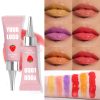 Custom logo Lip Scrub Fruity Exfoliating 6-color Nature Gentle Hydrating Nutritious