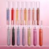 15 colors Cruelty Free Holographic Lipgloss Shiny Diamond Gloss Private Label Laser Glitter Shimmer Lip Gloss