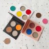 Vegan Pigmented Eye Shadow Palette Make up Cosmetics Vendors Long Lasting 36mm Matte Glitter Eyeshadow Palette