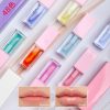 Private Label Fruit Lip Oil Lip Plumper Wholesale Clear Lip Gloss Cosmetics Transparent Plumping Lipgloss Makeup