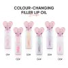 Private Label Magic Color Changing Natural Vanilla Lip Oil 6 Colors Moisturizing Shiny Glossy Clear Lip Gloss Plumper Lip Oil