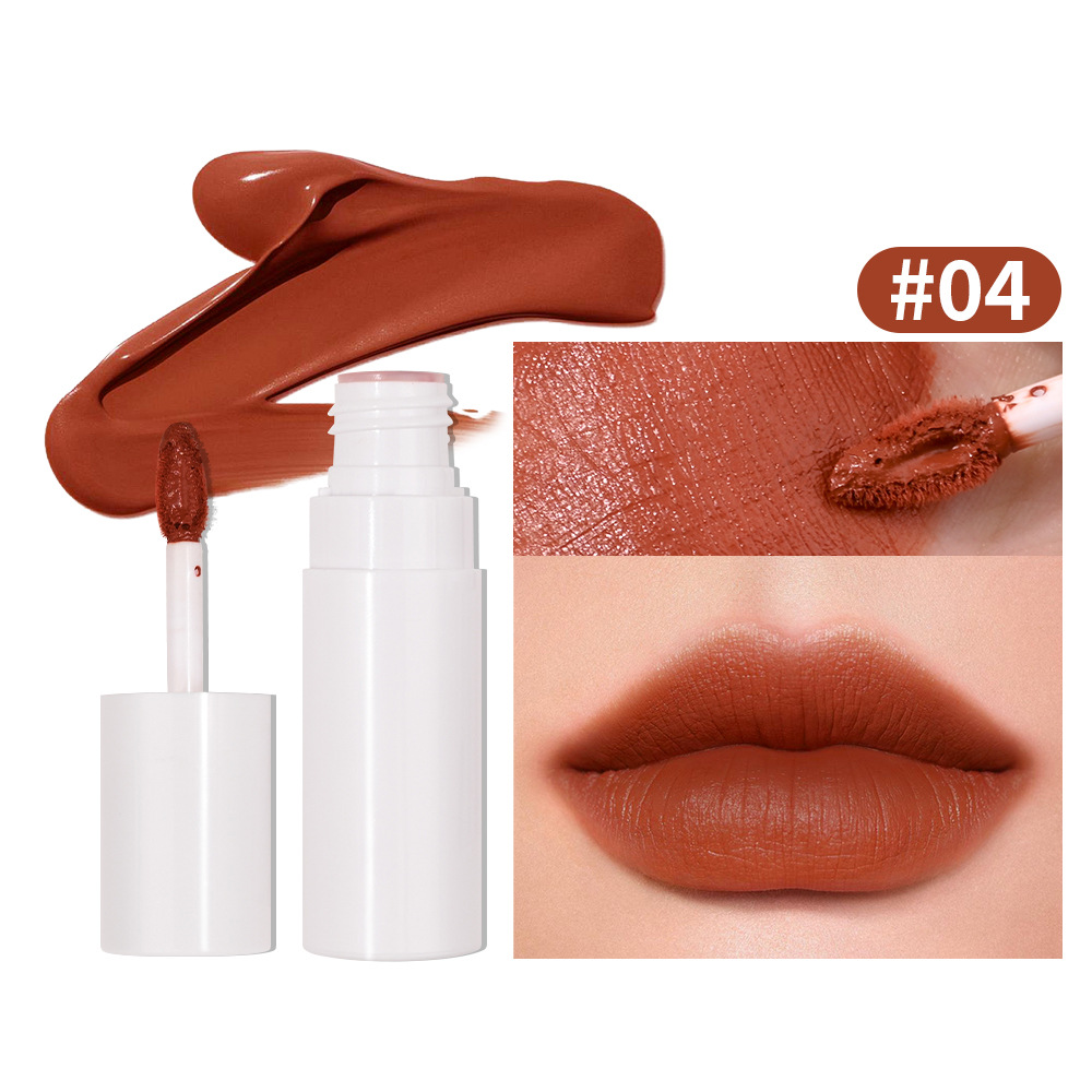 Private Label moq 50 High Pigmented Long Lasting Nude Lipstick Waterproof Velvet Lipstick with Lightweight Lip Mud Texture - Image 4