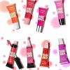 49-color Mirror Lip Glaze Moisturizing Lip Oil Fine Shimmering Lip Gloss Long-lasting Transparent Tinted Lipstick