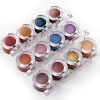 Custom logo Long Lasting Shimmer Jelly Eyeshadow Cream 13 Colors Glitter Metallic Eyeshadow Cream