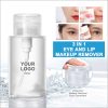Custom logo Deep Cleansing Herbal Facial Eyelash Press-Type Makeup Remover Three-in-One Neutral Eye Lip Gentle Remover