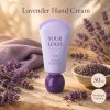 Custom logo 50ml purple Matte Cosmetic Squeeze Tube Packaging for Hand Cream pure Lavender care Moisturizing Hand Care Cream