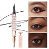 Private Label Custom logo Vegan Cruelty Free Longlasting Black Eye Liner Pen Waterproof Eyelash Pencil Eyeliner