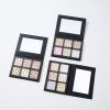 Custom Logo 6 Colors Highlighter Pressed Powder Vegan Face Makeup Body Bronzer Highlighter Palette