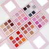 Highly Pigmented Makeup 9 Color Eye Shadow Private Label Vegan Cruelty Free Pink Eyeshadow Palette small batch custom cosmetics