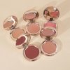 Wholesale Luxury Face Blush Gold High Pigment Custom Logo 7 Colors Vegan Gold Pack Pressed Face Blush Powder No Logo