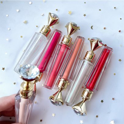 Luxury Makeup Glossy Lipgloss Hydrating Nourishing Long-lasting Moisturizing Lip Gloss High Shine Transparent Liquid Lipstick