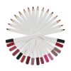 Private Label Lip Pencil 25 Colors High Pigment Makeup Lip Liner Waterproof White Lip Liner Pencil