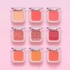 Custom Logo Vegan Pink Makeup Blush Blusher Palette Long Lasting Waterproof Powder Private Label Makeup Blush