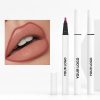 Private Label Long Lasting Smooth High Pigment Smudge Proof Waterproof Matte Chemical Makeup Lip Liner Pencil Stain Tint